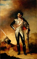 Porträt von Prinz Valerian Grigorjewitsch Madatow 1782-1829, 1824