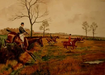 Jagd im vollen Galopp