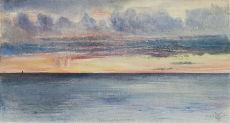 San Remo: Sonnenaufgang, 7:30 Uhr, 7. Dezember 1877
