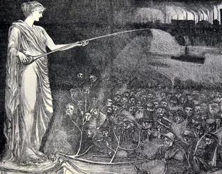 Tabak als Trost für die Armen, 1869