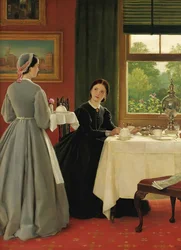 Nachmittagstee, 1865