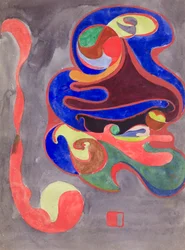 Abstrakte Dekoration, ca. 1898