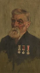 Porträt von J. C. Milton, 3., ca. 1920