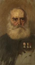 Porträt von W. Puttick, R. Bgde, ca. 1920