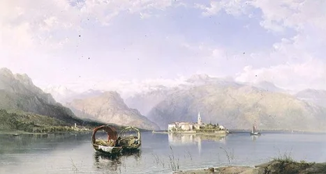 Isola Pescatori von Isola Bella am Lago Maggiore