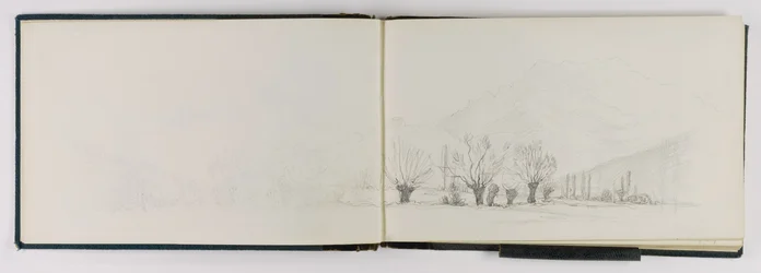 (Skizzenbuch) In der Nähe von Aigle