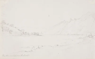 Der Rhein unterhalb von Kestert