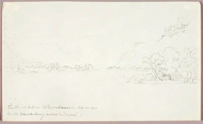 Der Rhein unterhalb von St. Goarshausen