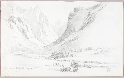 Blick von Toblach, Tirol