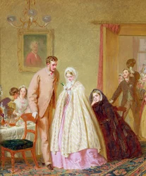 Das Hochzeitsfrühstück, 1862