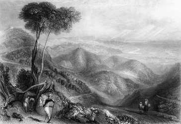 Tal des Dhoon, vom Landour Ridge
