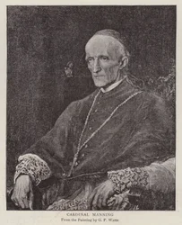 Henry Edward Manning, englischer katholischer Kardinal und Erzbischof von Westminster
