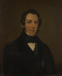 Porträt von James Andrew Broun Ramsay, 1. Marquess of Dalhousie