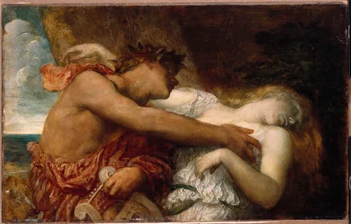 Orpheus und Eurydike, um 1870