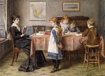 Die Lektion, 1892
