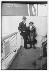Elisabeth Schumann mit Richard Strauss