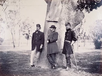 Die Generäle Hancock (1824-86), Smith und Newton, 1862