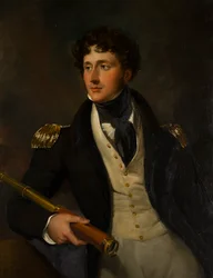 Porträt von Captain Hon. Charles Bridgeman
