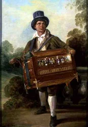 Der Drehleierspieler
