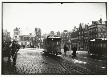 Ansicht des Leidseplein in Amsterdam