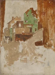 Straße in Montmartre, Paris