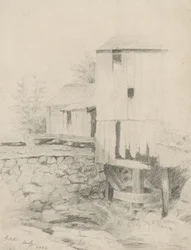 Die alte Mühle, 1846