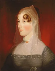 Porträt von Rebecca Feltham, 1811