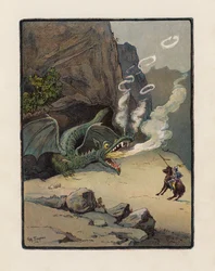 St. Georg und der Drache