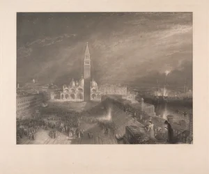 St. Markus Platz, Venedig - Julia und ihre Amme