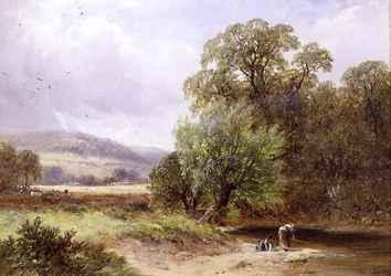 Ein Bach in der Nähe von Barrow