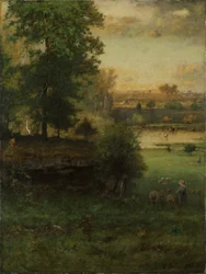 Szene bei Durham, eine Idylle
