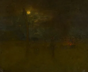 Der Mond bei Nacht