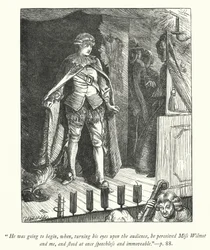 Illustration für Der Pfarrer von Wakefield (Gravur)