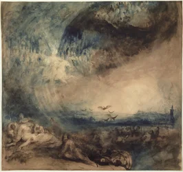 Der Himmel geöffnet, 1850