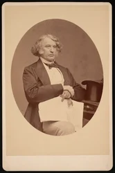 Porträt von Charles Sumner 1811-1874, vor 1874