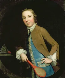 Porträt von Master Francis Barrell, 1750er Jahre