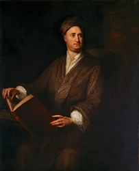 Der Reverend Nicholas Tindal, um 1726-44