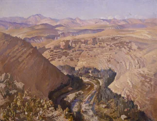 Barada-Schlucht, 30. September 1918