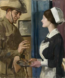 Der Soldat und das Mädchen