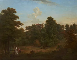 Westcombe House vom Dell aus