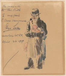 Der Mann mit der roten Bibel