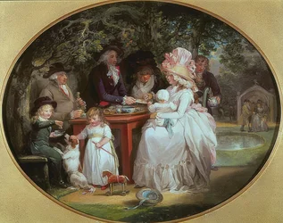Der Teegarten, 1790