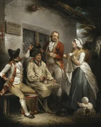 Überlistung eines Rekruten, ca. 1790