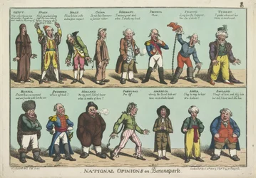 Nationale Meinungen über Napoleon Bonaparte
