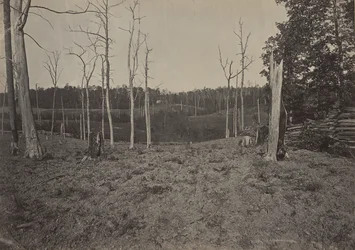 Schlachtfeld von Resacca, Georgia Nr. 1, 1860er Jahre