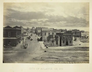 Stadt Atlanta, GA, Nr. 2, 1866.
