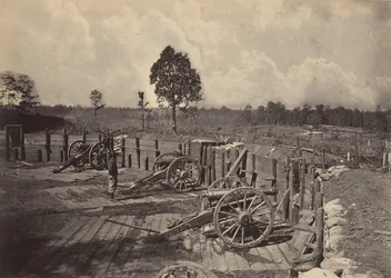 Rebellenwerke vor Atlanta, Georgia Nr. 2, 1860er Jahre