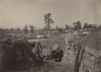 Rebellenwerke vor Atlanta, Georgia Nr. 3