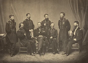 Sherman und seine Generäle