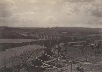 Südliches Ufer des Chattahoochie, Georgia, 1860er Jahre